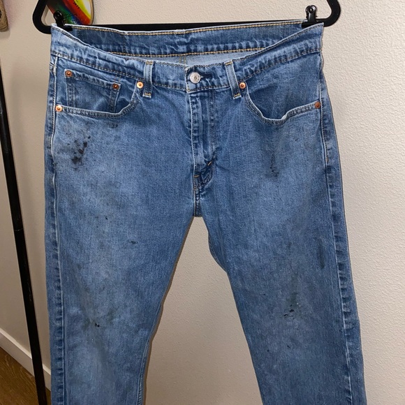 90s Vintage Levi’s 505 Relaxed Fit Jeans - Picture 4 of 5